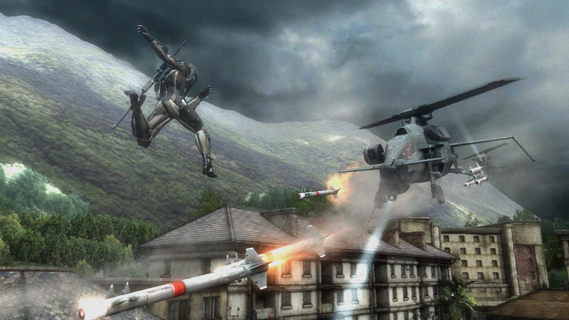 Illustration for article titled This is Not the Best New Screenshot of Metal Gear Rising: Revengeance